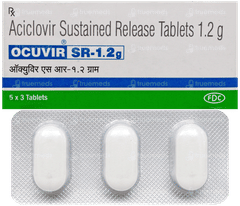 Ocuvir Sr 1.2G Tablet 3